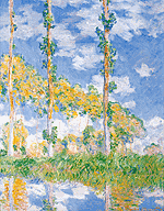 Claude Monet 1840-1926 Poplars in the Sun [Les trois arbres, été] 1891, W1305 National Museum of Western Art, Tokyo