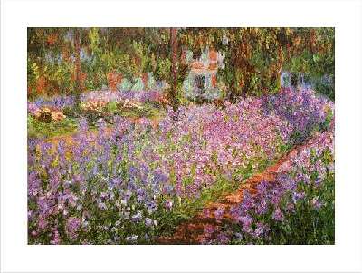 Le Jardin de Monet, les iris, Claude MONET 1900