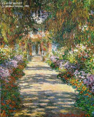 Claude Monet Main Path through the Garden at Giverny