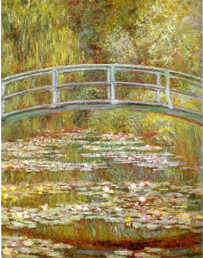 Water Lily pond by Claude Monet